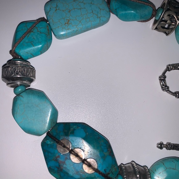 Silpada Vintage OOAK Bracelet “Redo” into Chunky Anklet